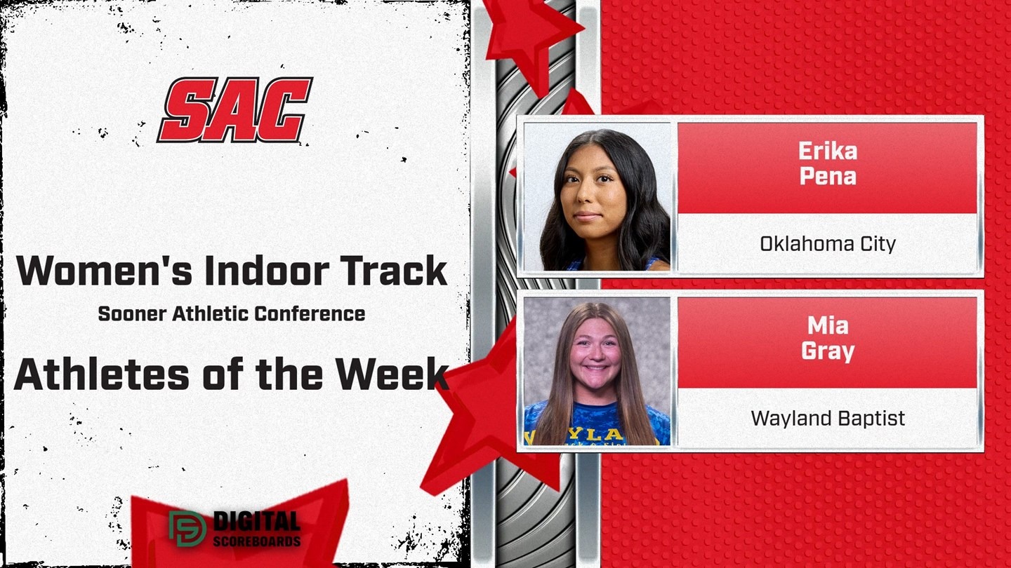 Mia Gray SAC Field Athlete of the Week - 2