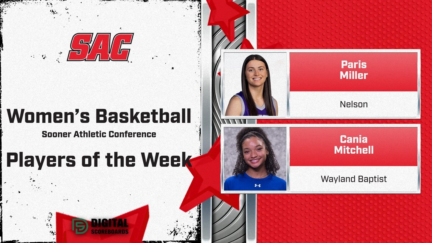 Cania Mitchell SAC WBB Offensive Player of the Week Graphic