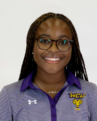 KIRSTEN VANDERHORST HS TEAM ISSUED PURPLE POLO