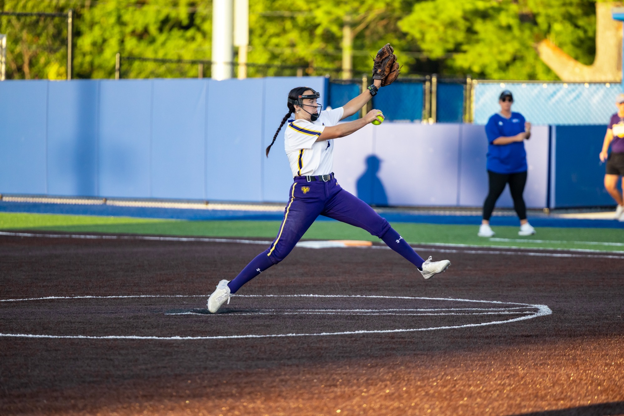 Danielle Ciliberto in Fall Ball action at Delaware