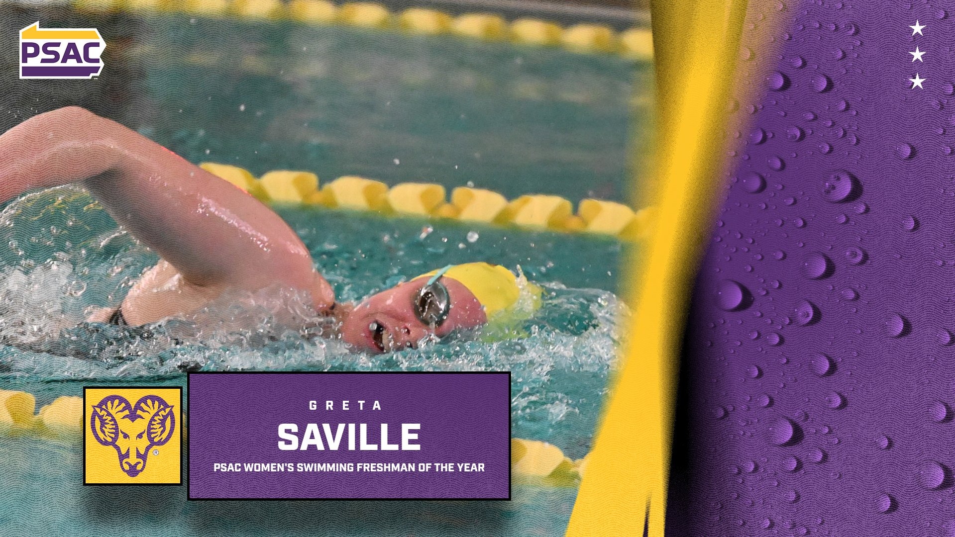 SAVILLE FRESHMAN OF THE YEAR COVER