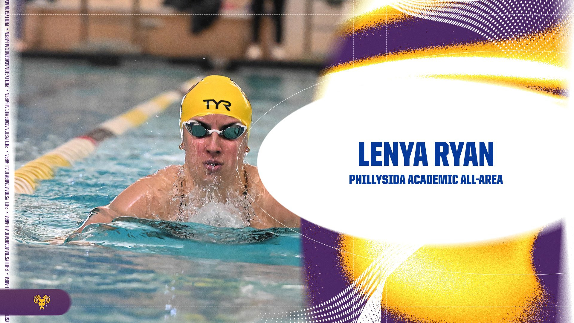 Lenya Ryan PhillySIDA graphic naming her to the academic all-area squad