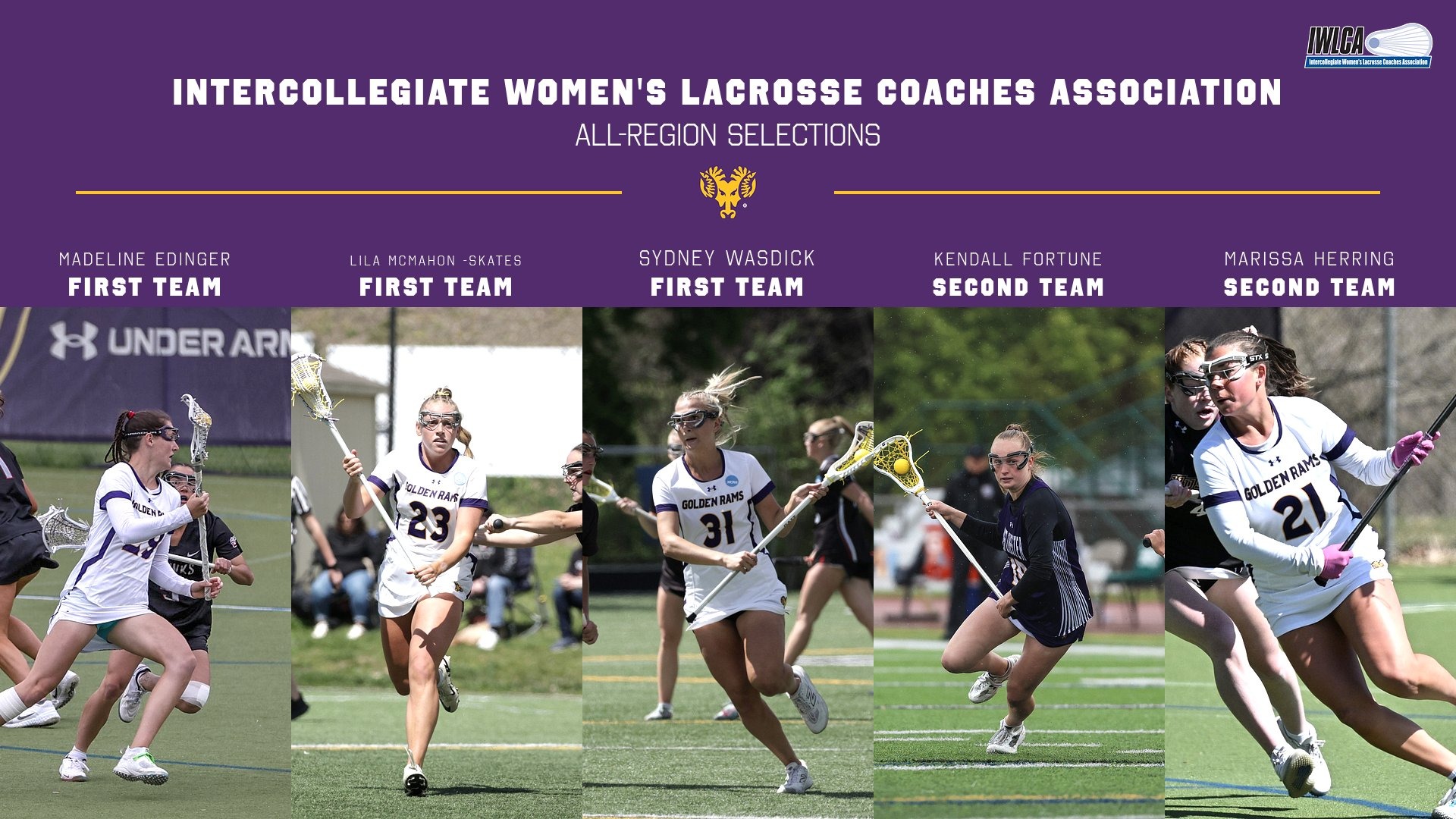 EDINGER, WASDICK, AND MCMAHON SKATES EARN FIRST TEAM ALL-REGION, WHILE FORTUNE AND HERRING ARE SECOND TEAM SELECTIONS