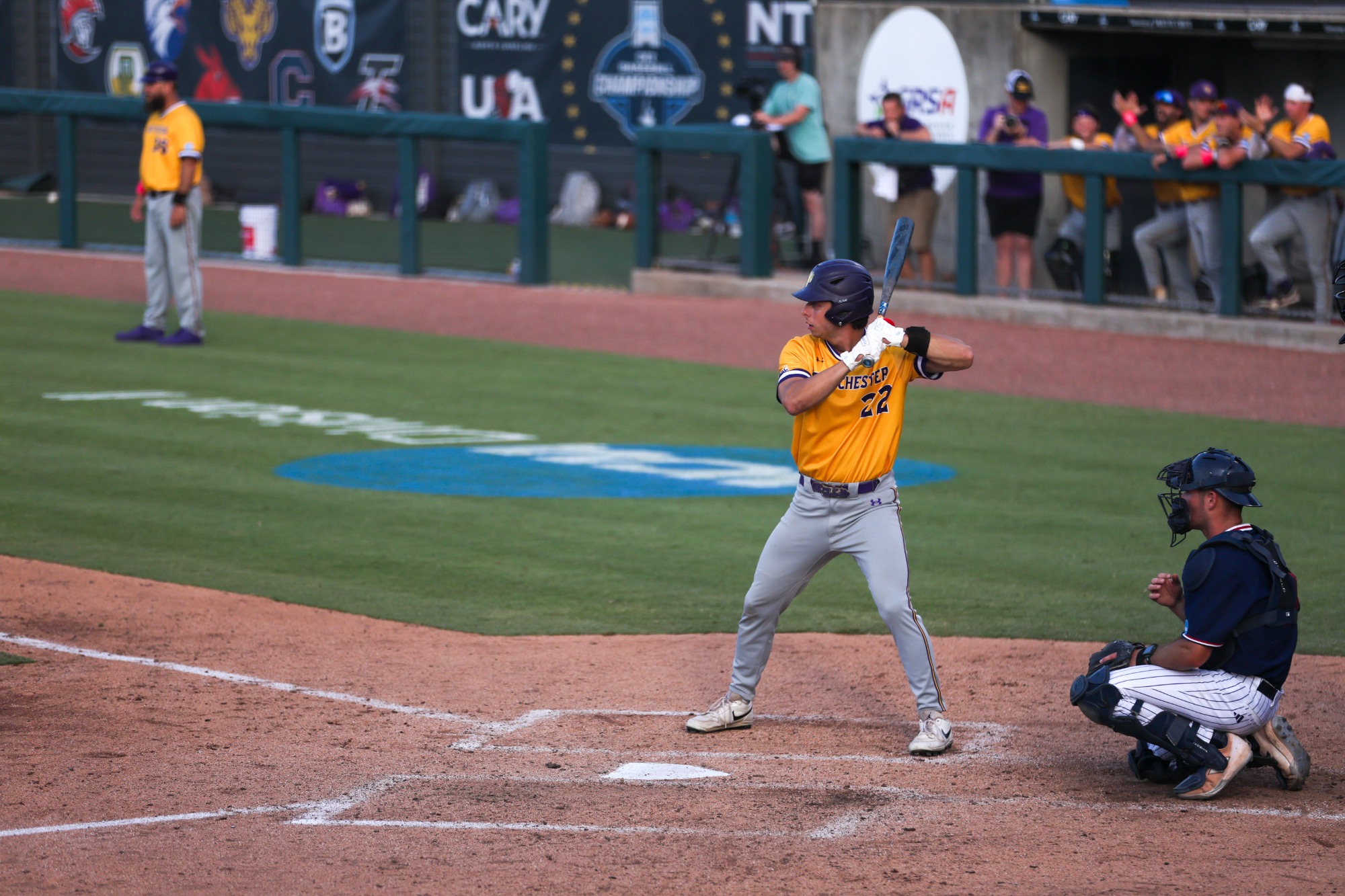 Tanner Donati Batting vs UT-Tyler in National Finals in Cary
