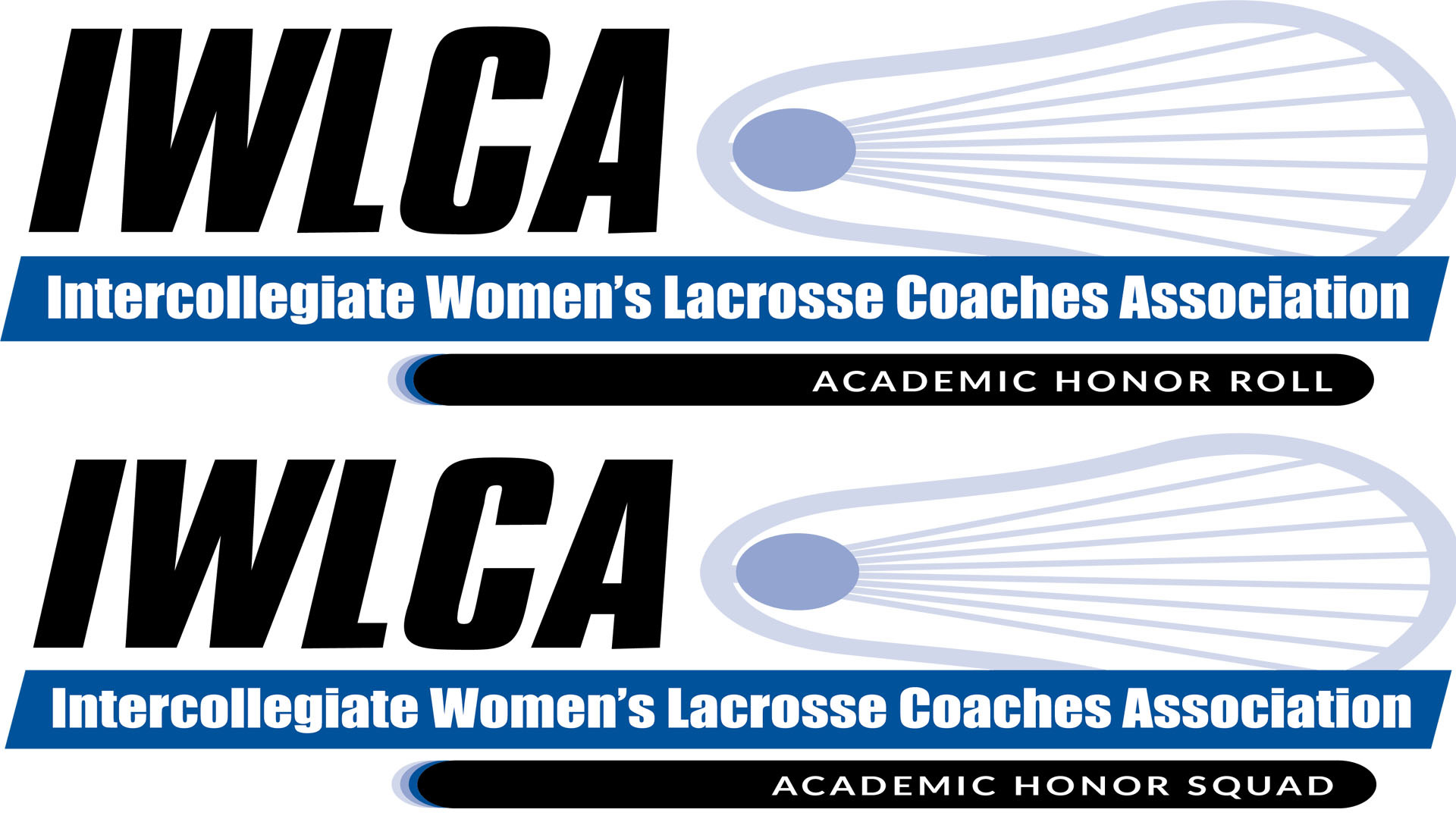 2026 IWLCA Honor Roll and Squad graphics stacked on one another