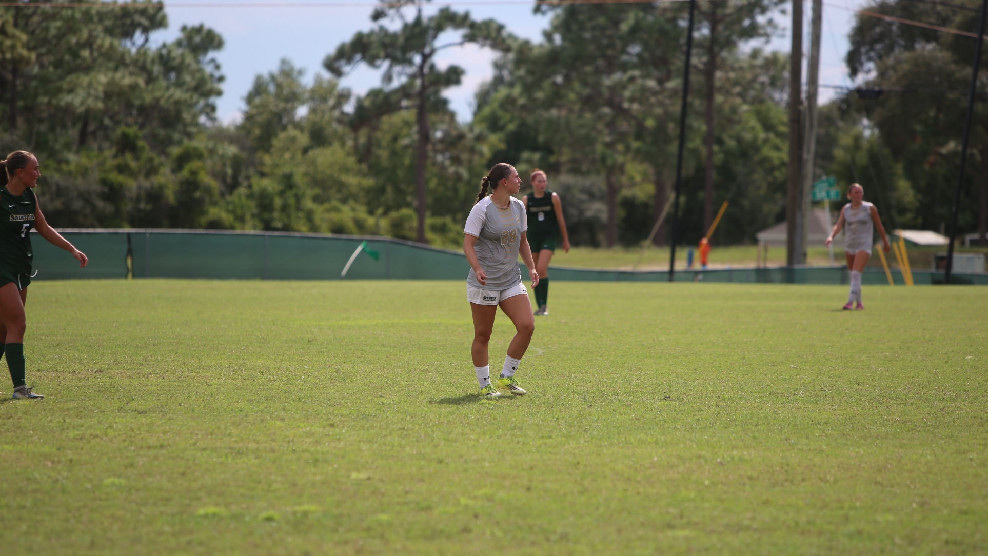 Sophia S. Women's Soccer Waiting for the ball