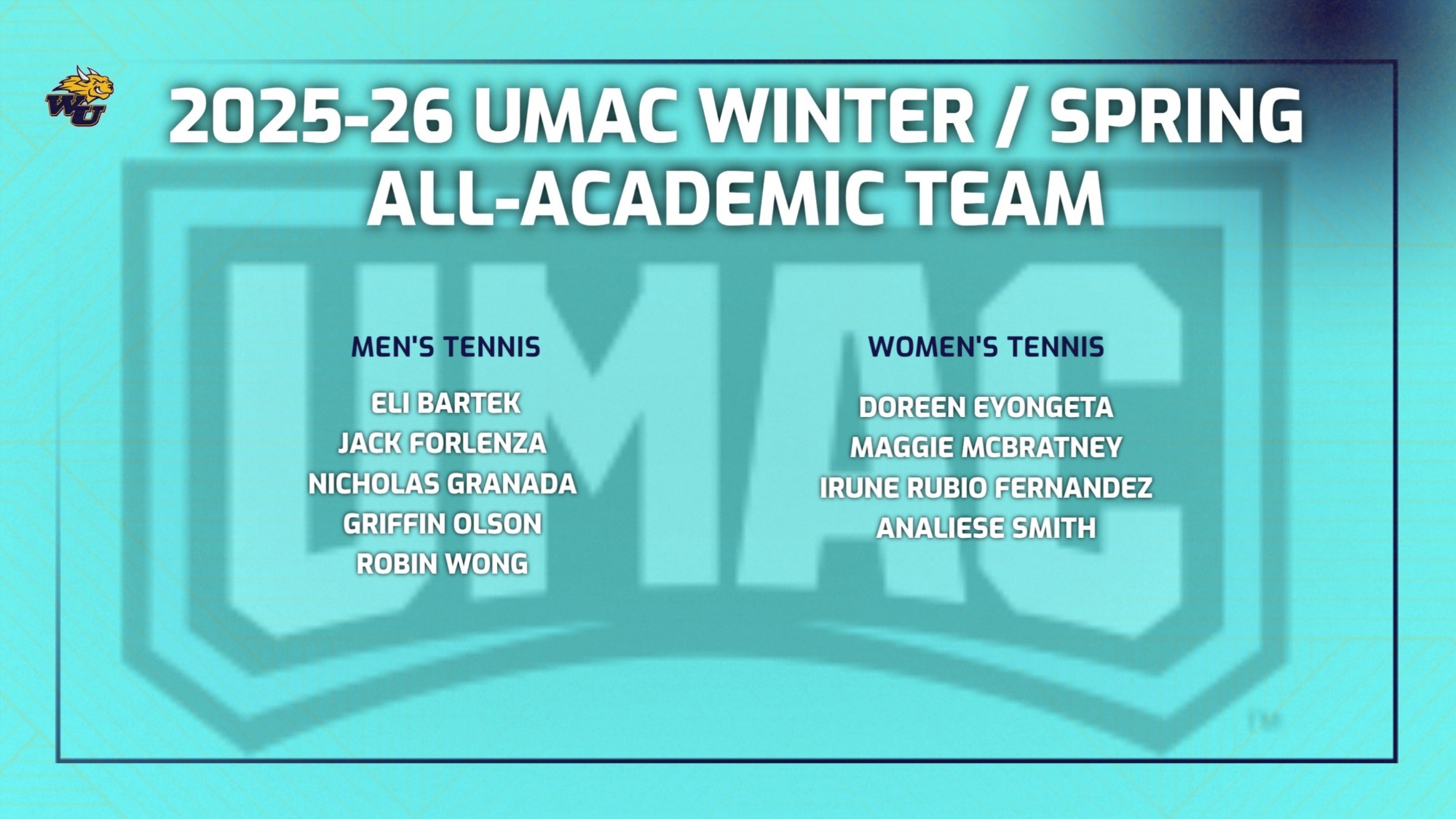 UMAC ALL-ACADEMIC