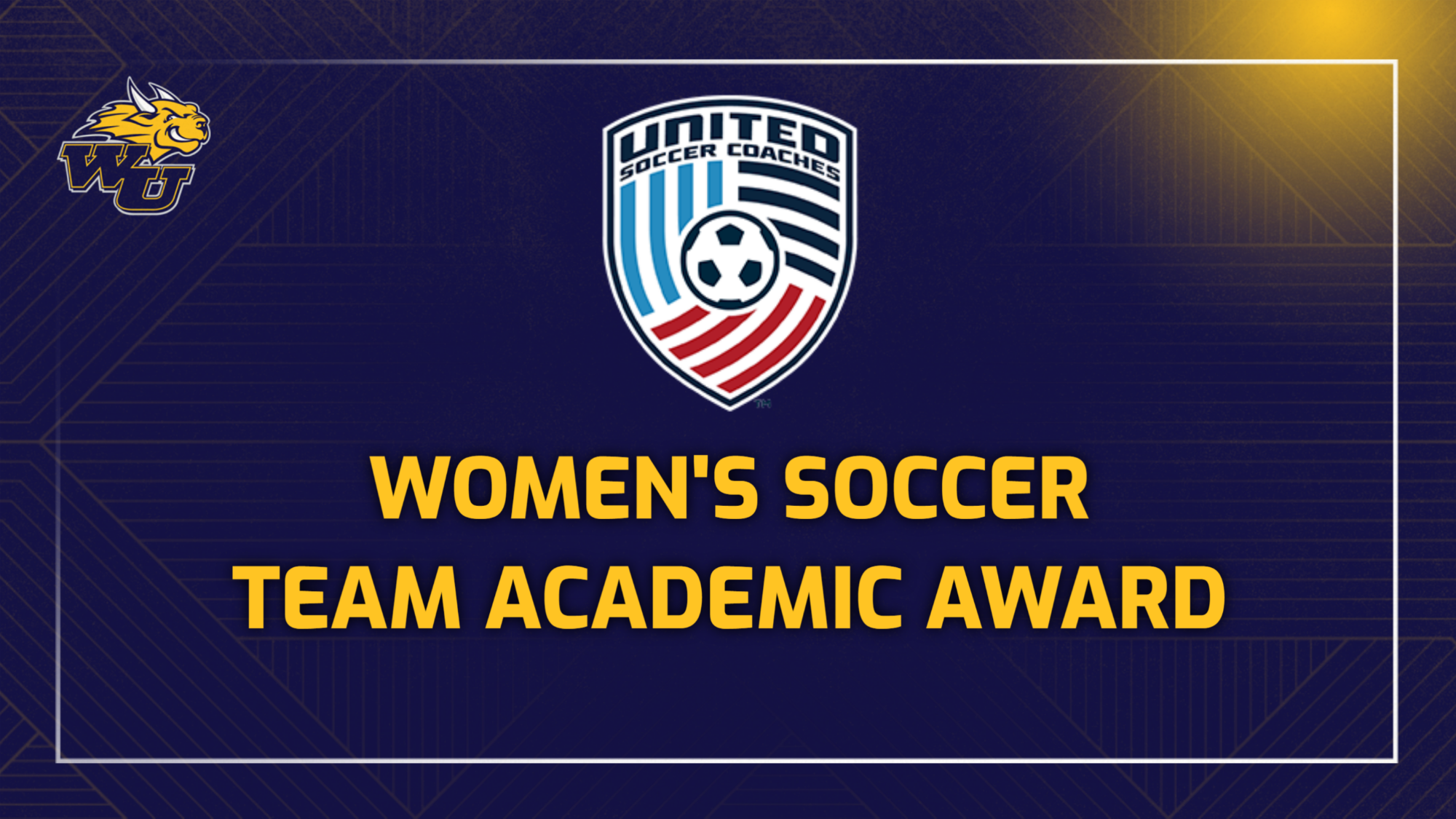 Women's Soccer Team Academic Award