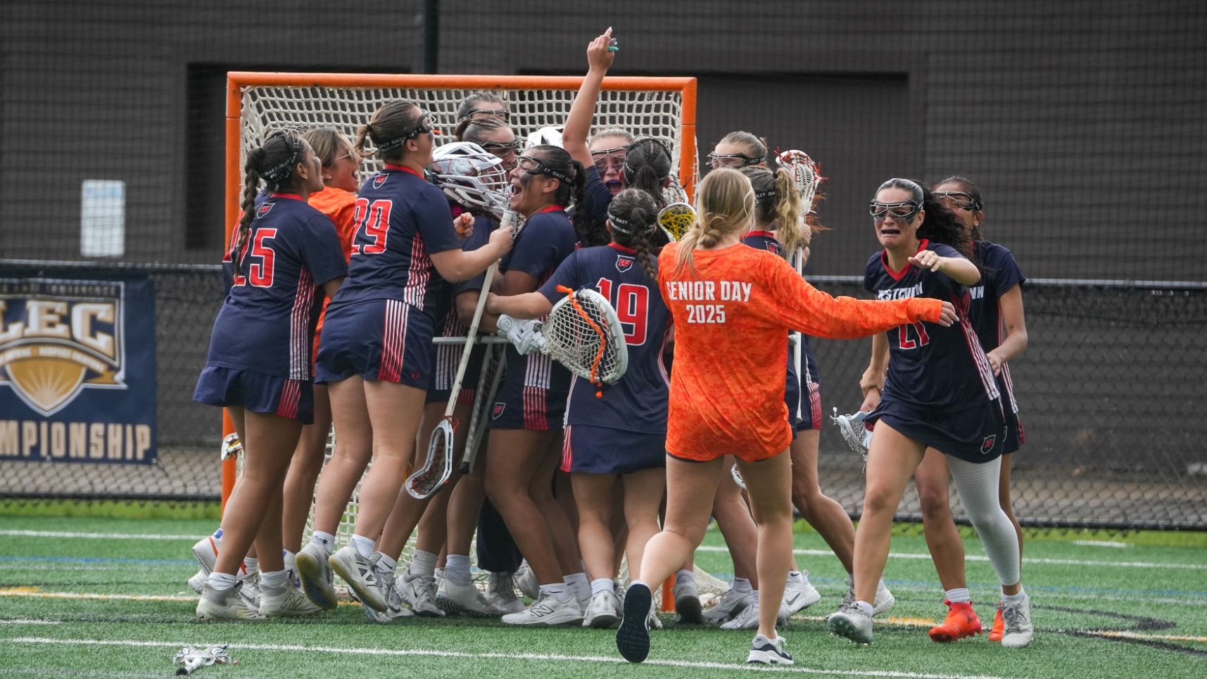 Women's Lacrosse LEC Celebration 25