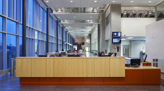 front desk