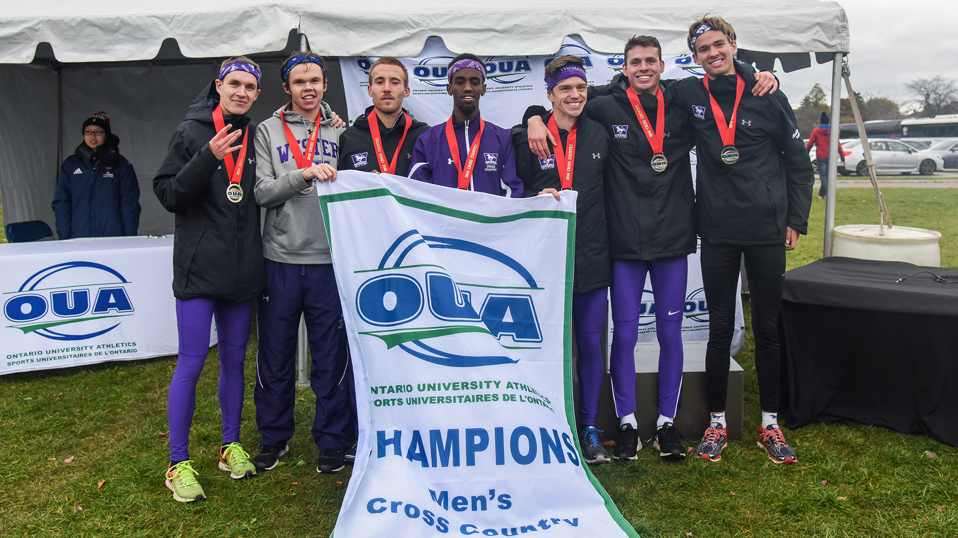 Western wins OUA Men's Cross Country Championship Western Mustangs Sports
