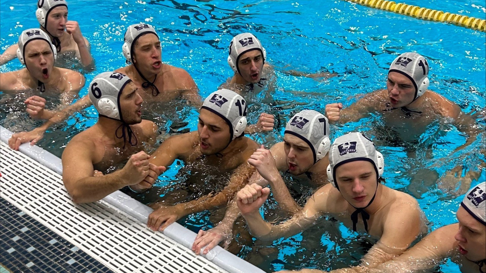 Water Polo Team in the Pool 2023