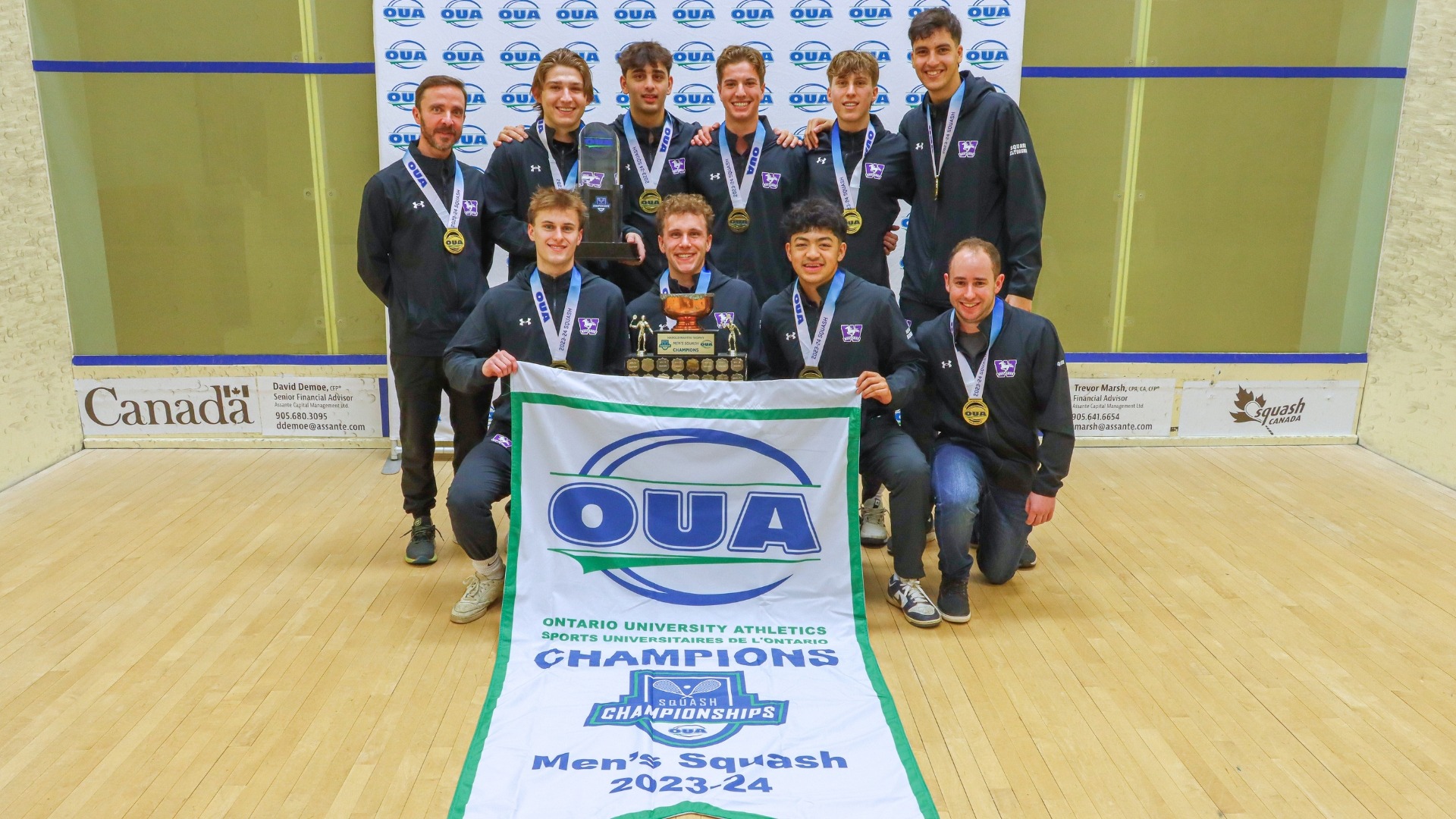 2024 OUA Men's Squash Champions