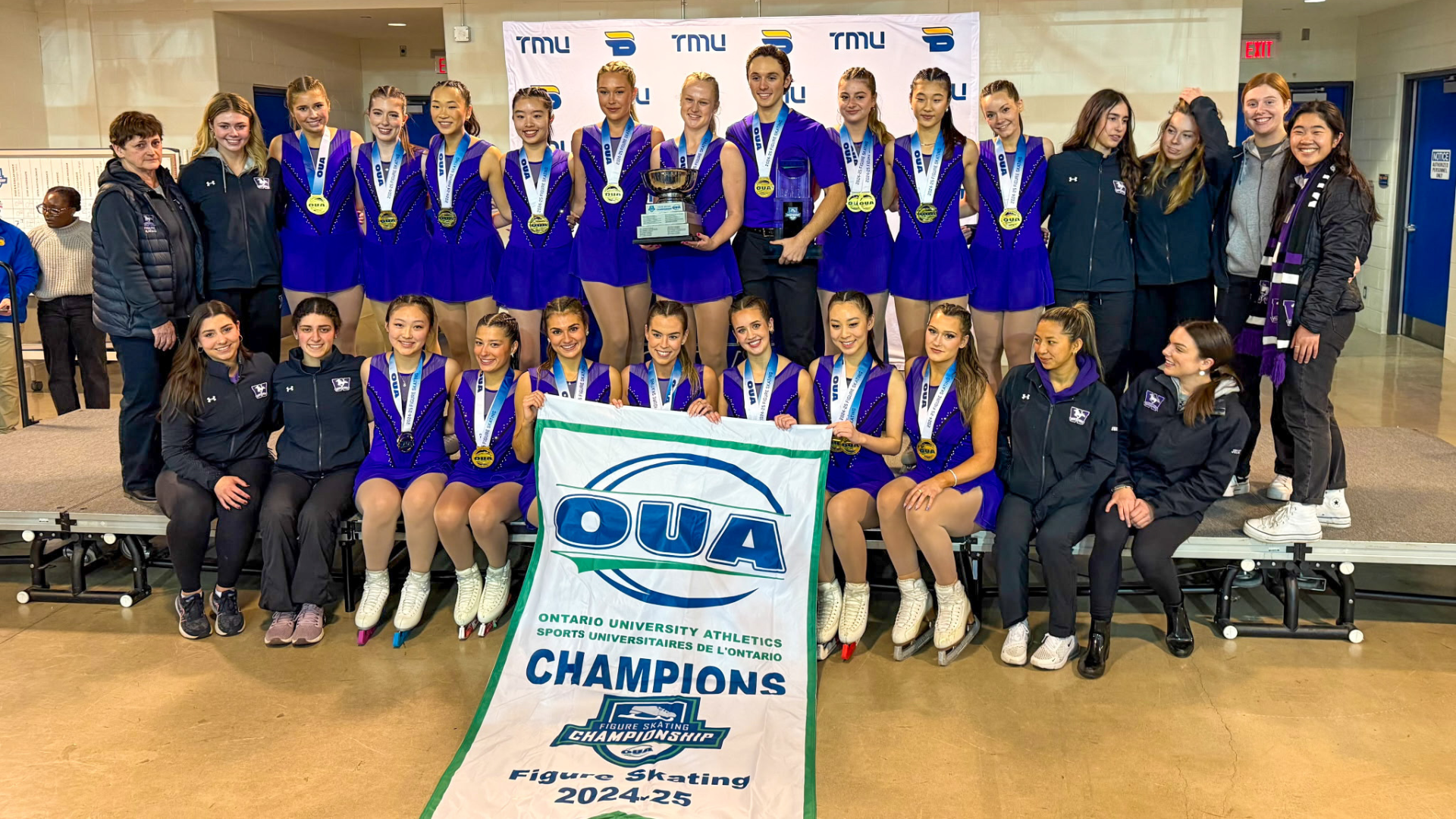 Mustangs Figure Skating OUA Banner shot 2025