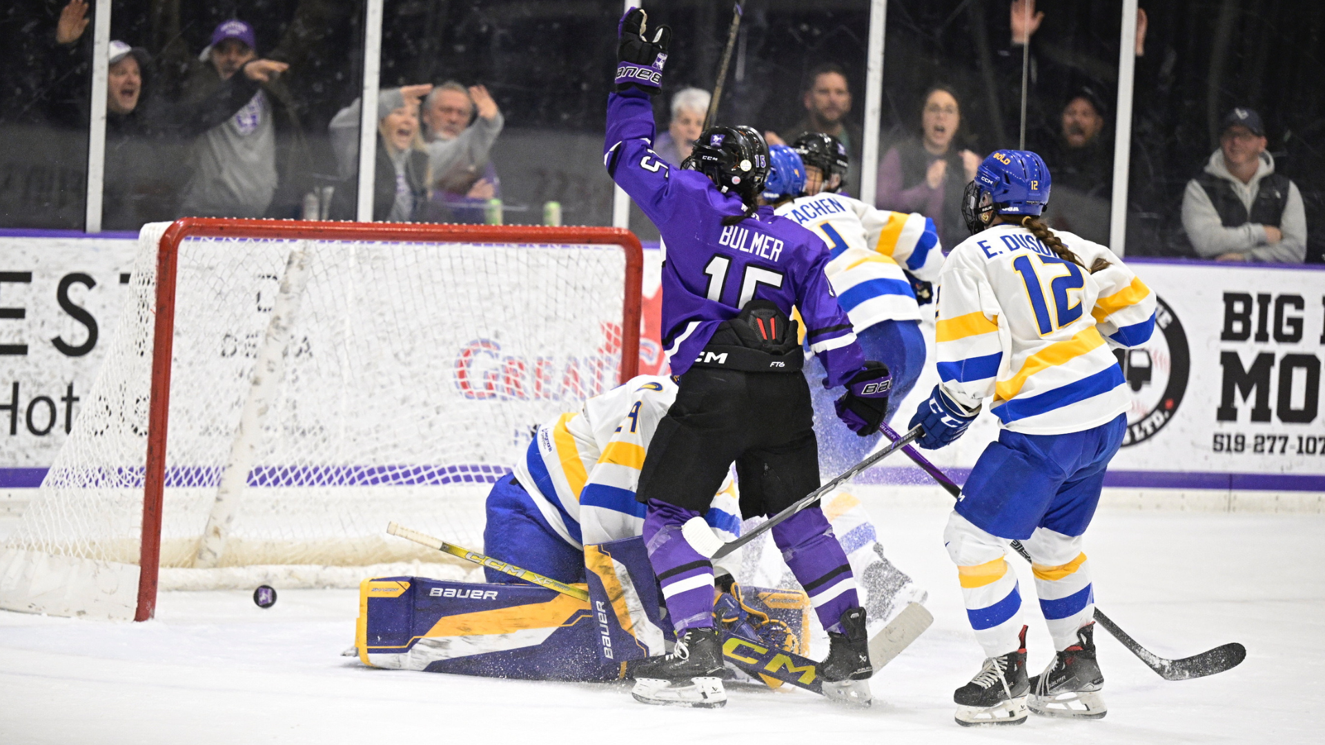 Western celebrates OT winner over TMU Jan 9 2026