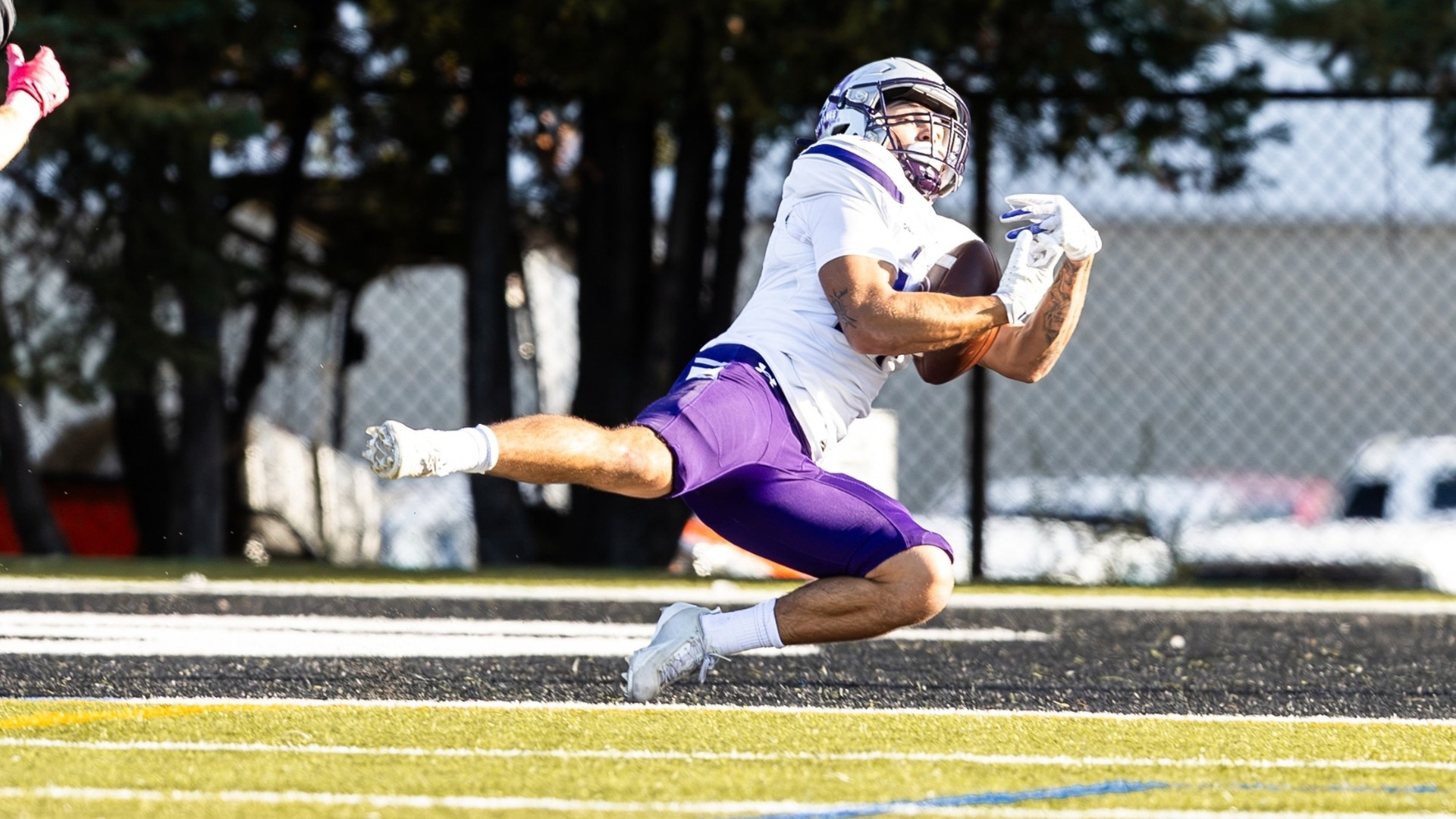Shewchuk diving touchdown vs. Carleton - Oct 10