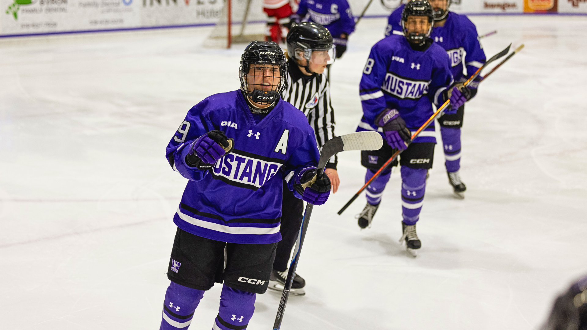 WHKY celebrates a goal against York