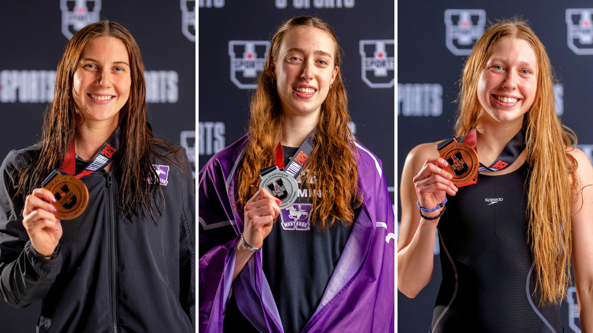 2026 U SPORTS Swimming Medallists