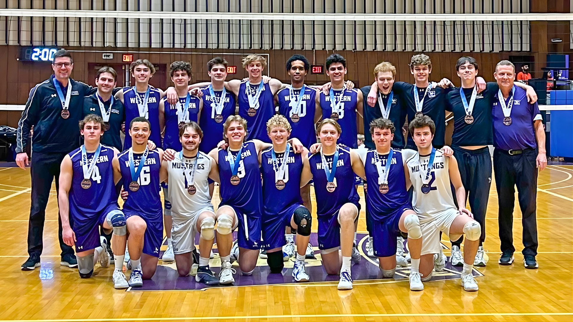 Men's Volleyball Team Bronze Medal Team Shot 2026