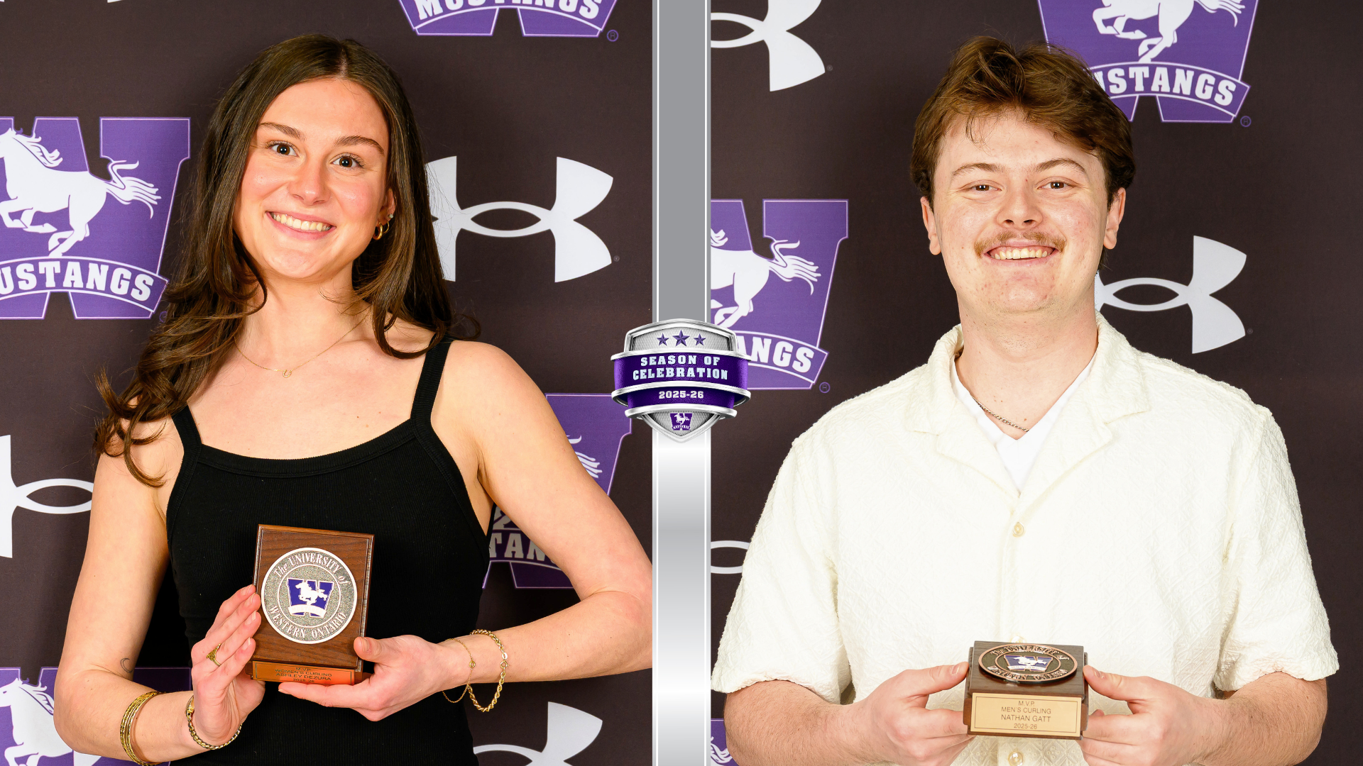  2026 MUSTANGS SEASON OF CELEBRATION: CURLING MVPs