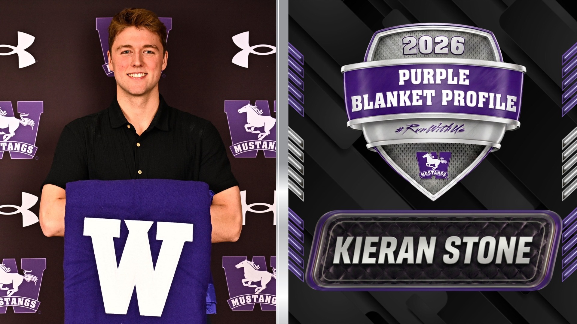  2026 Season of Celebration: Kieran Stone - Swimming (Purple Blanket Profile)