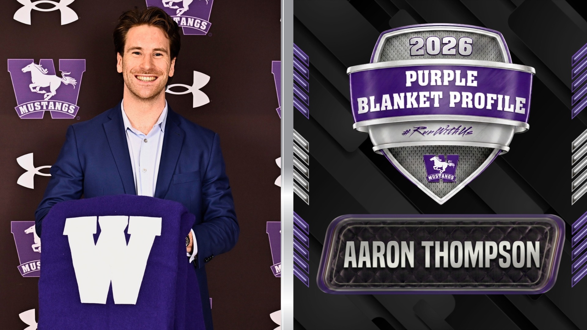 2026 Season of Celebration - Aaron Thompson (Purple Blanket Profile)
