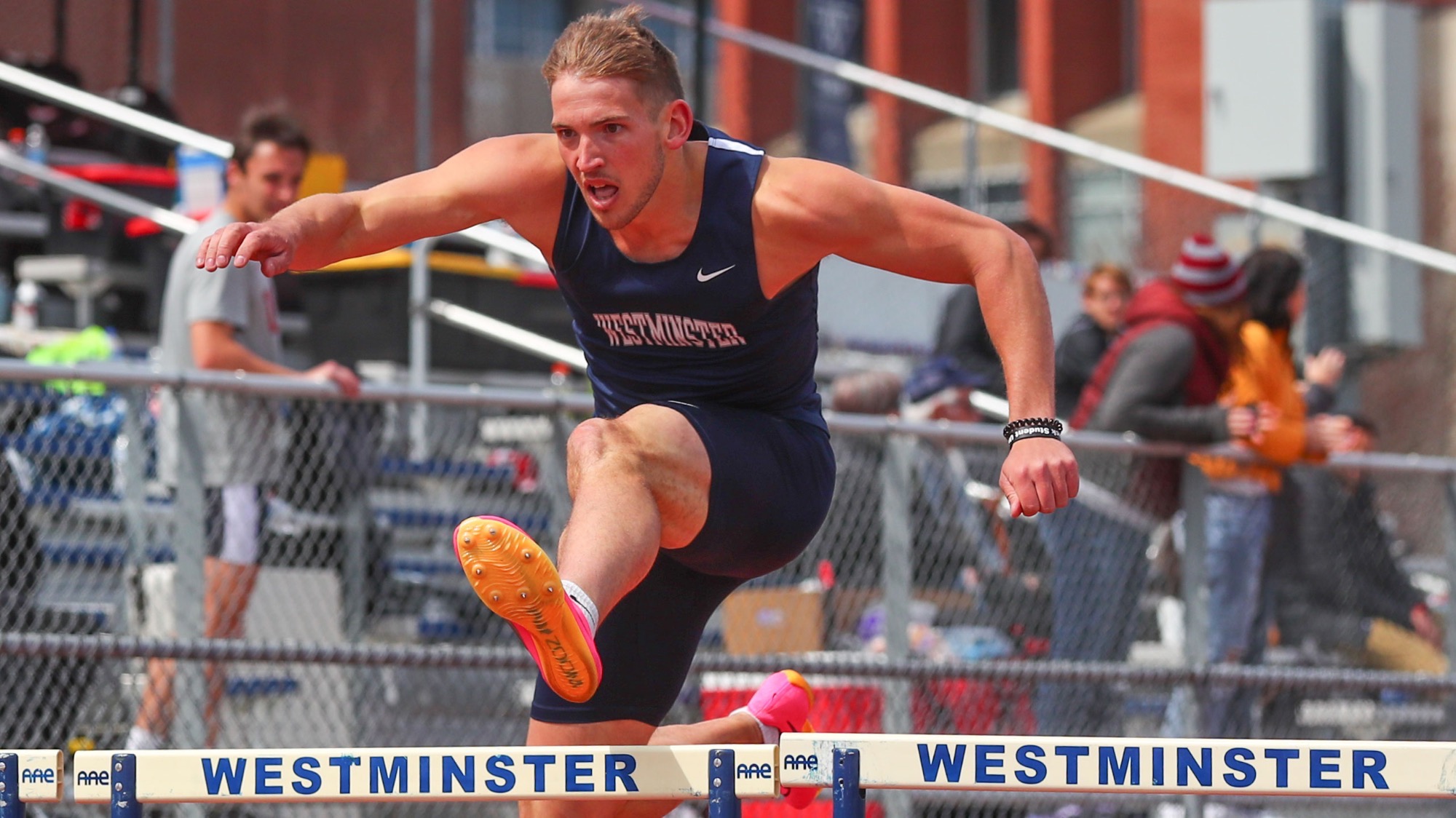 Patton's firstplace finish in 110 hurdles highlights Westminster