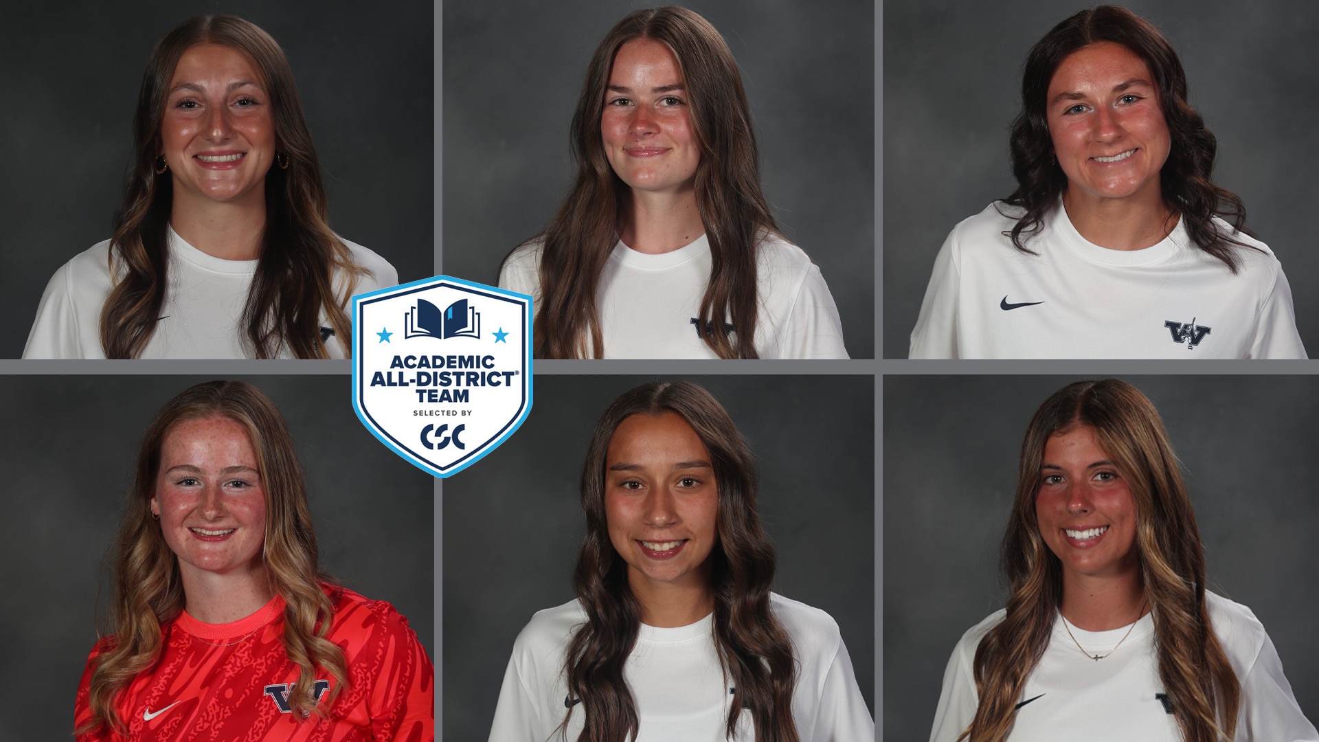 2025 Women's Soccer CSC Academic All-District 