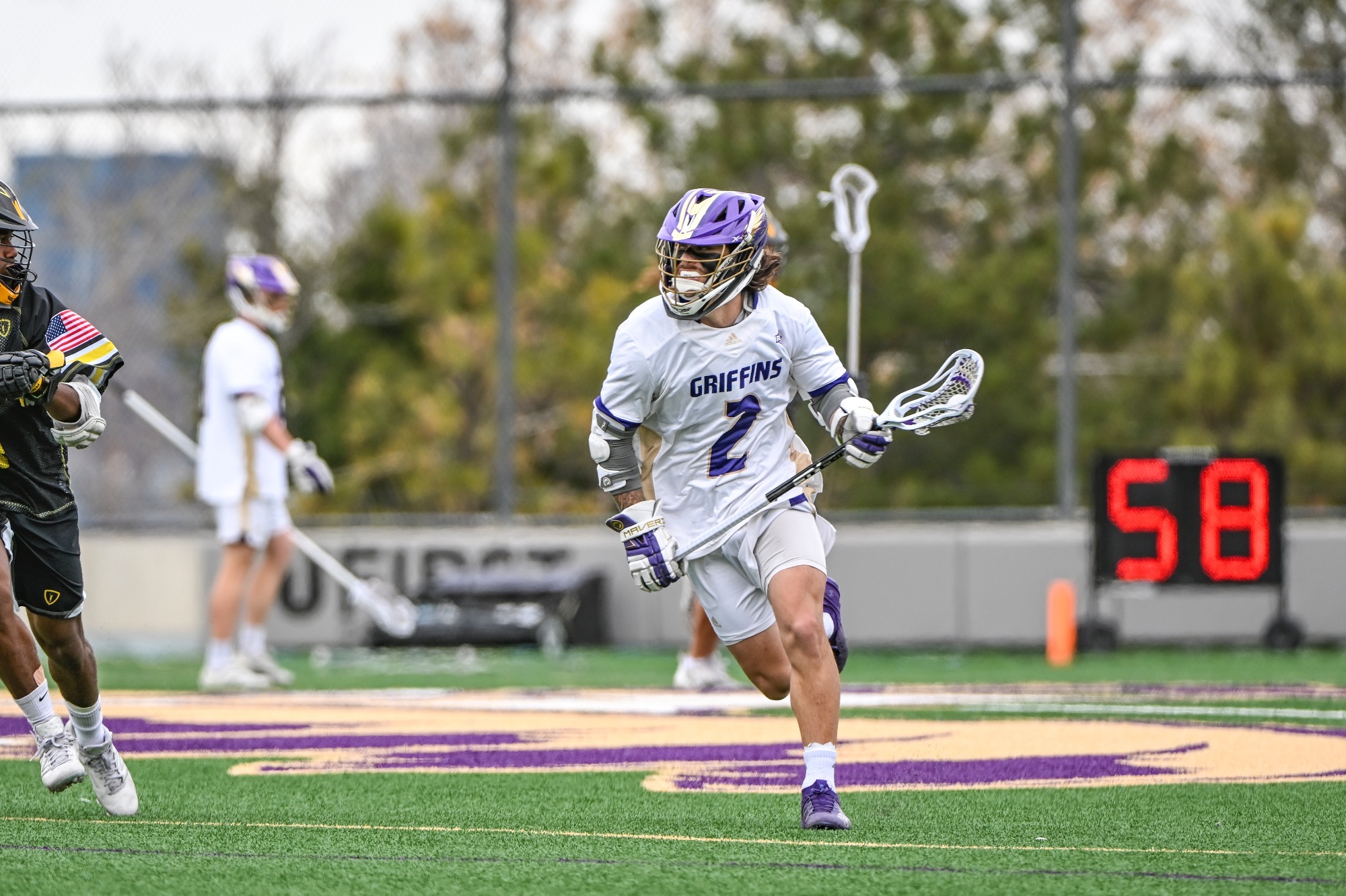 Men's Lax v Dominican Action Shots