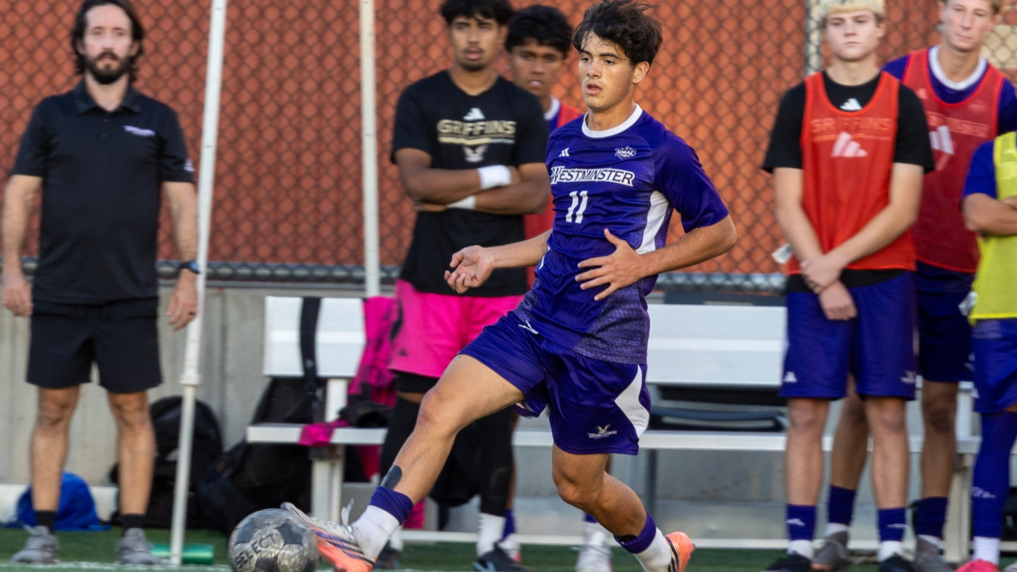 Owen Gallo Dribbling up the field