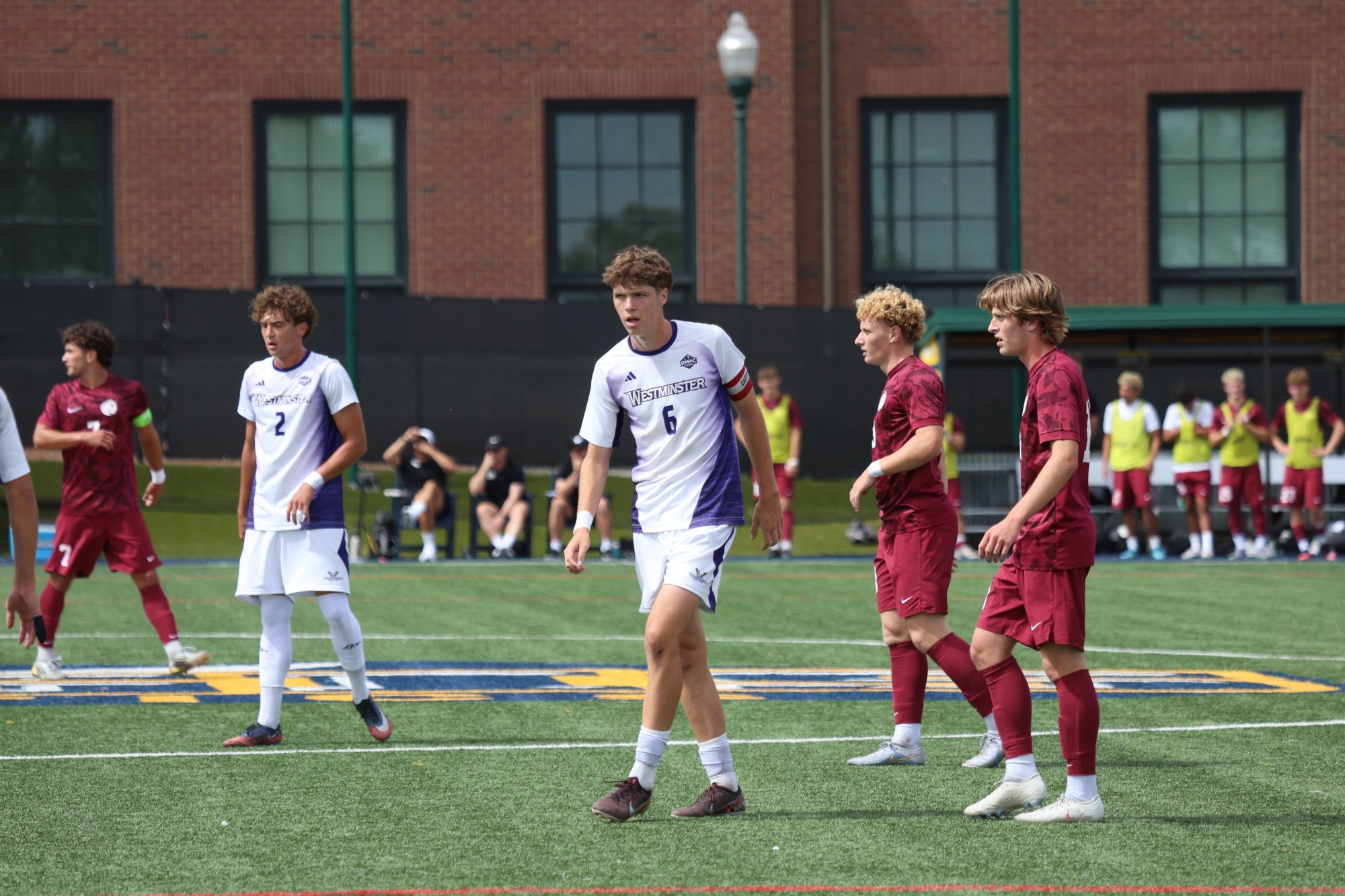Broc Underhill waiting for the pass