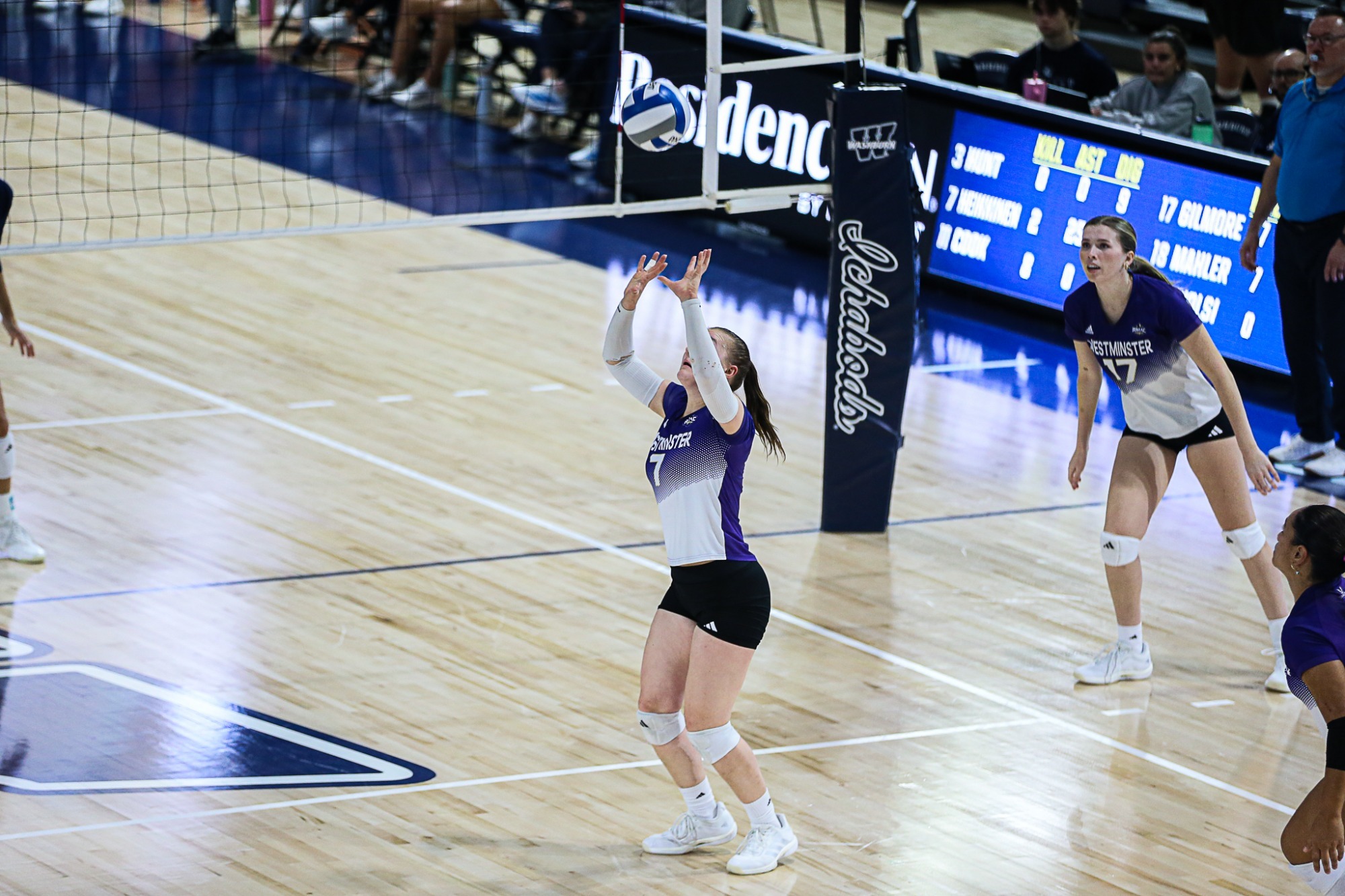 Volleyball setup
