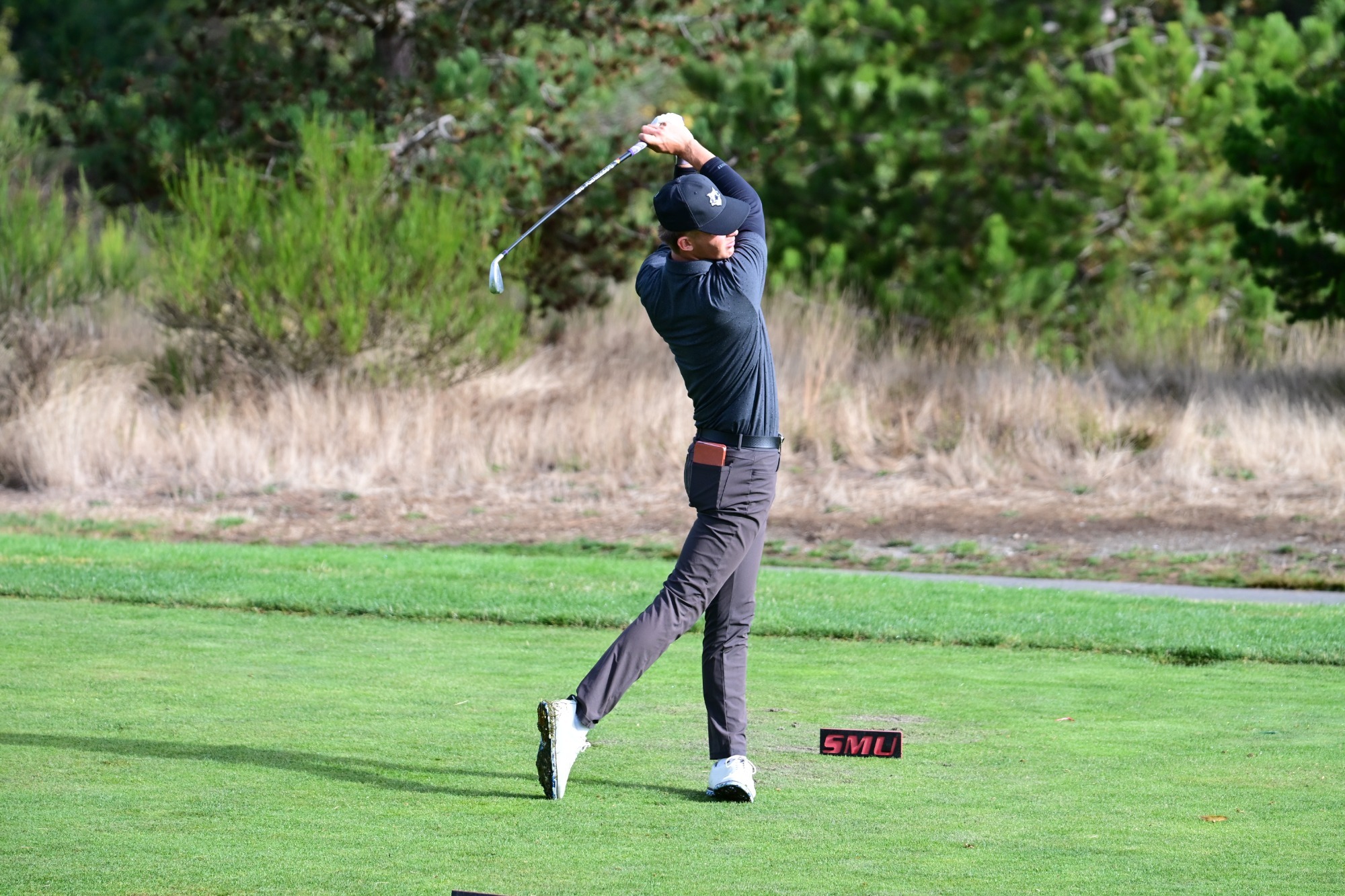 Men's Golf tee off shot