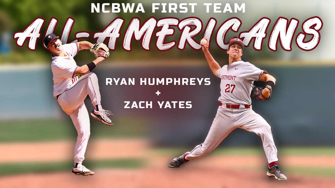 Ryan Humphreys, Zach Yates - NCBWA All-Americans (Photos by Brad Elliott, Graphic by Jacob Norling)