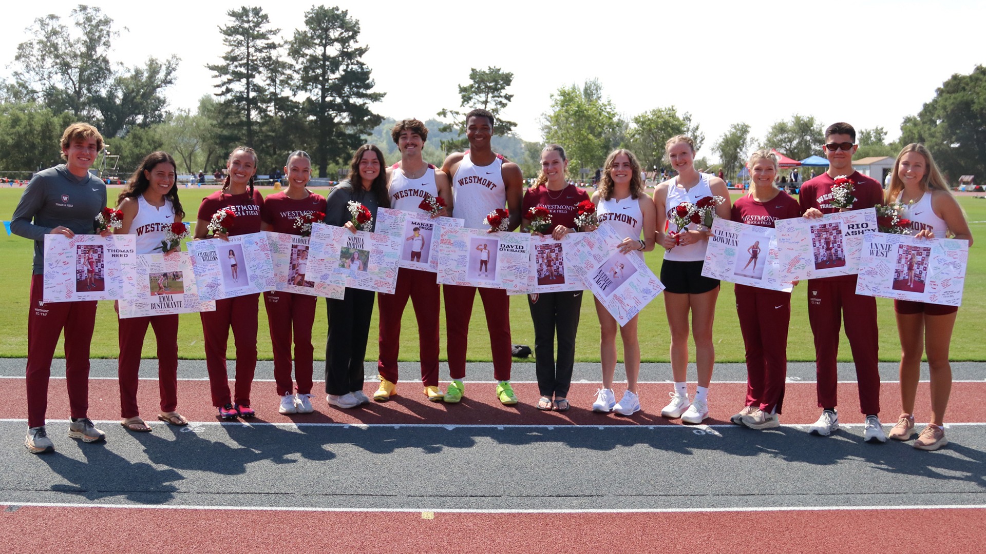 Track Senior Day 2026 (Photo by Ron Smith)