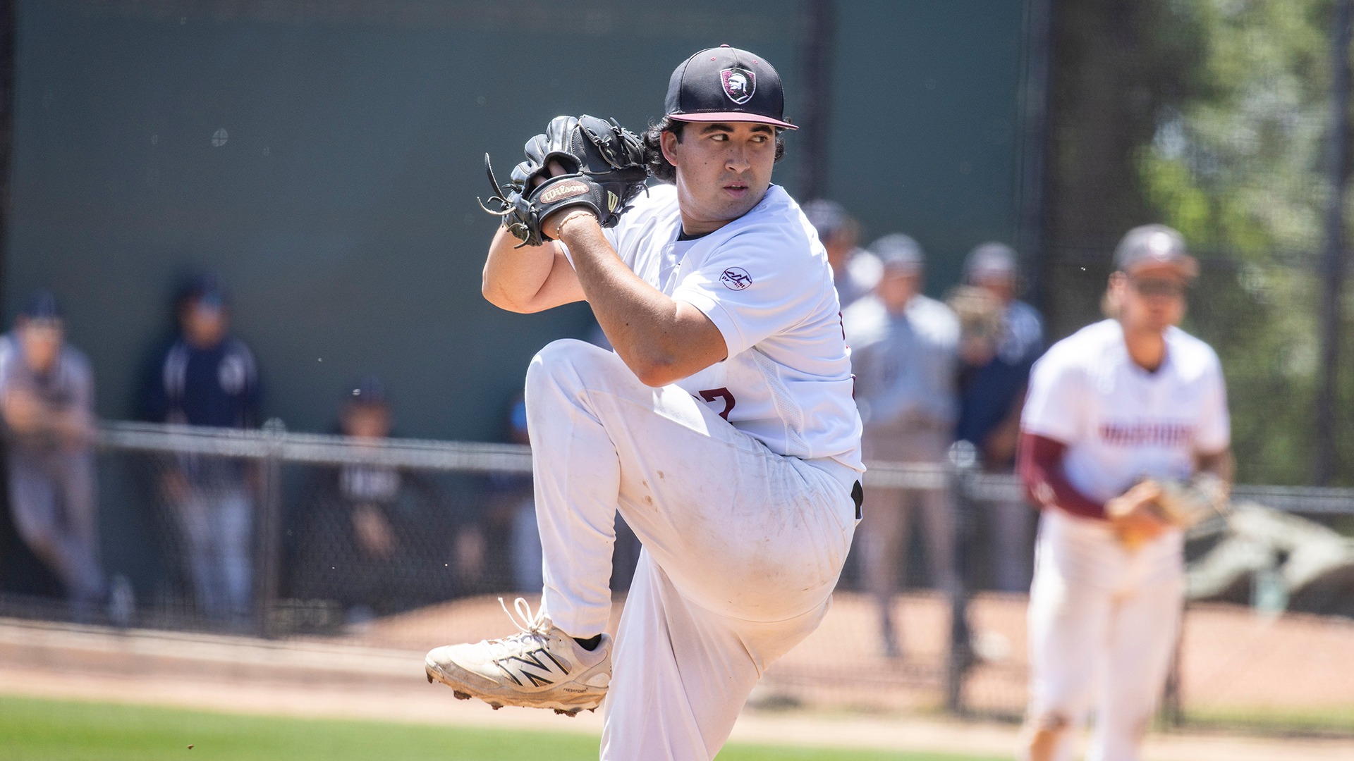 Brandon Tatch pitching (Photo by Brad Elliott)