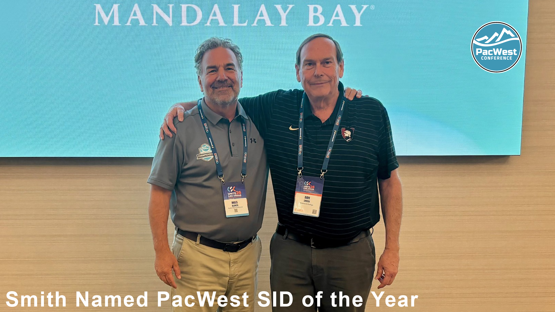 Russ Blunk (left) and Ron Smith (right) Photo by Piper Brewster 