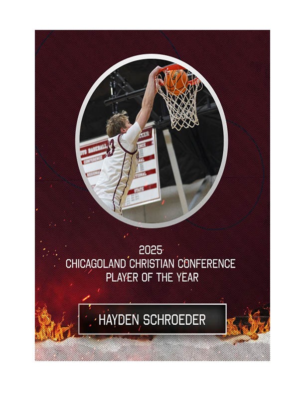 Hayden Schroder Player of the Year 2025