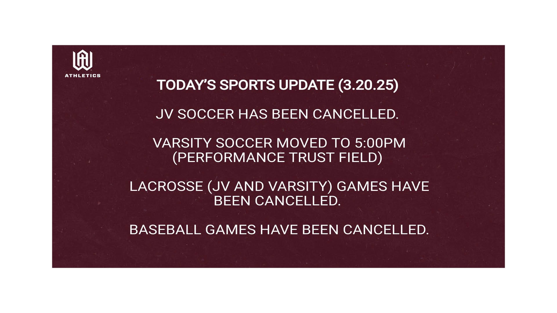 3.20.25 Cancellations