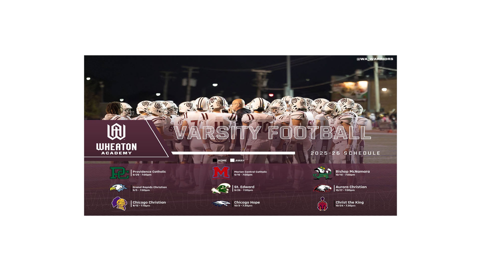 2025 Football Schedule 