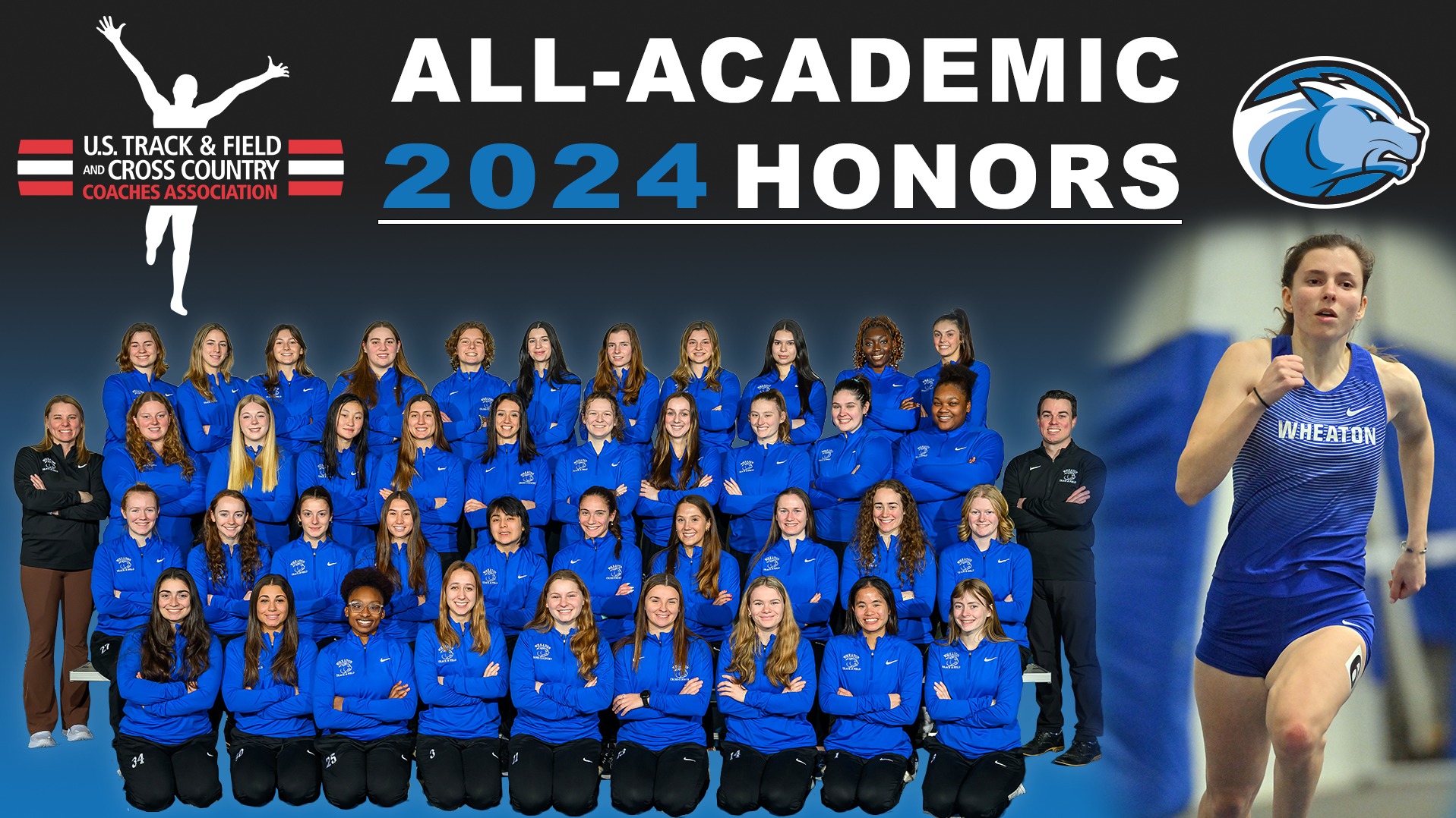 Women's Track 4X100 Relay Places Third with SixthFastest National Time