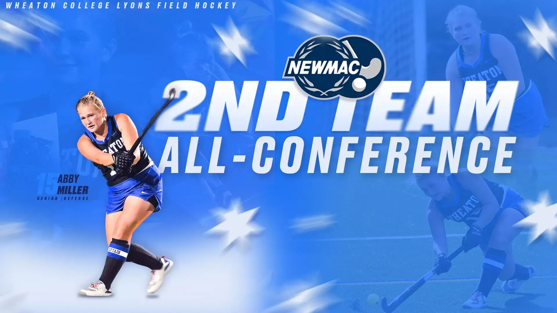 Miller, Abby 2025 NEWMAC FH All-Conference graphic