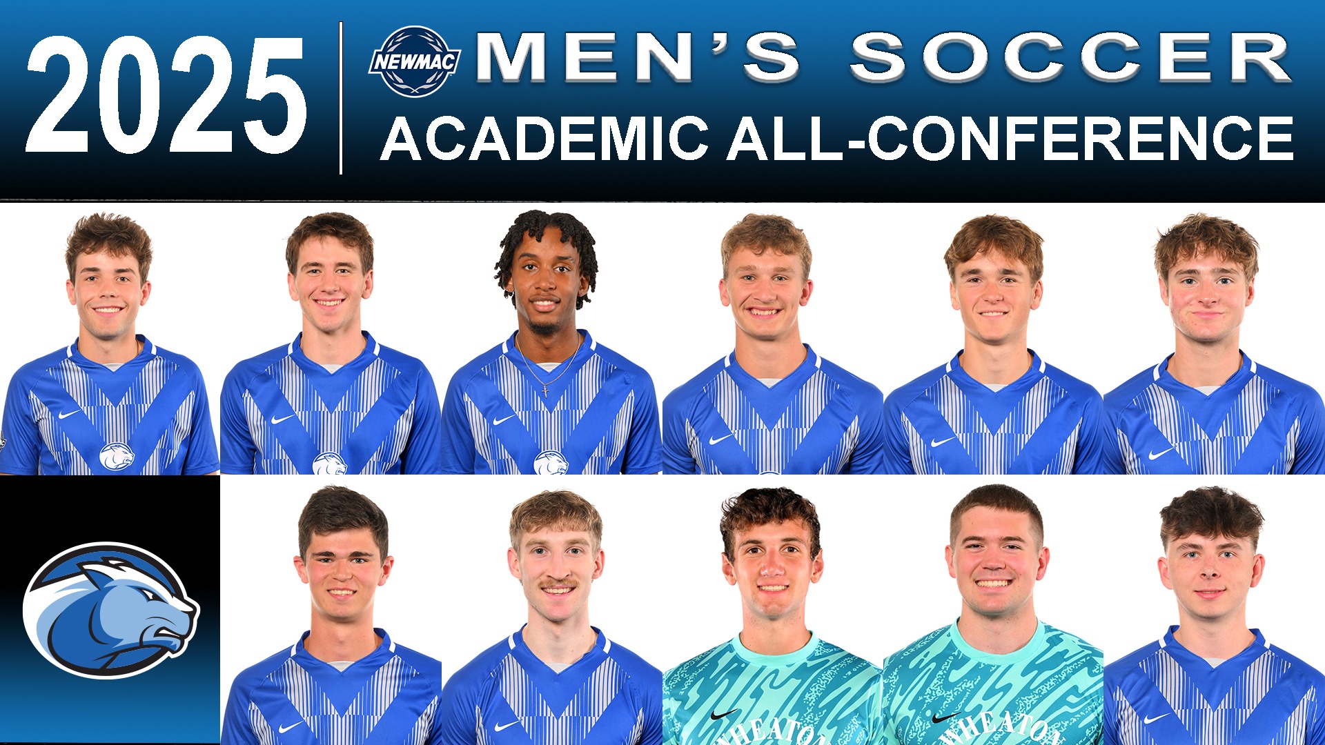 2025 NEWMAC Men's Soccer All-Academic Graphic