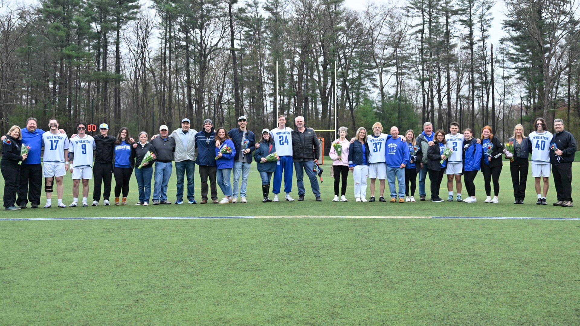 2025 Wheaton College Men's Lacrosse Senior Day