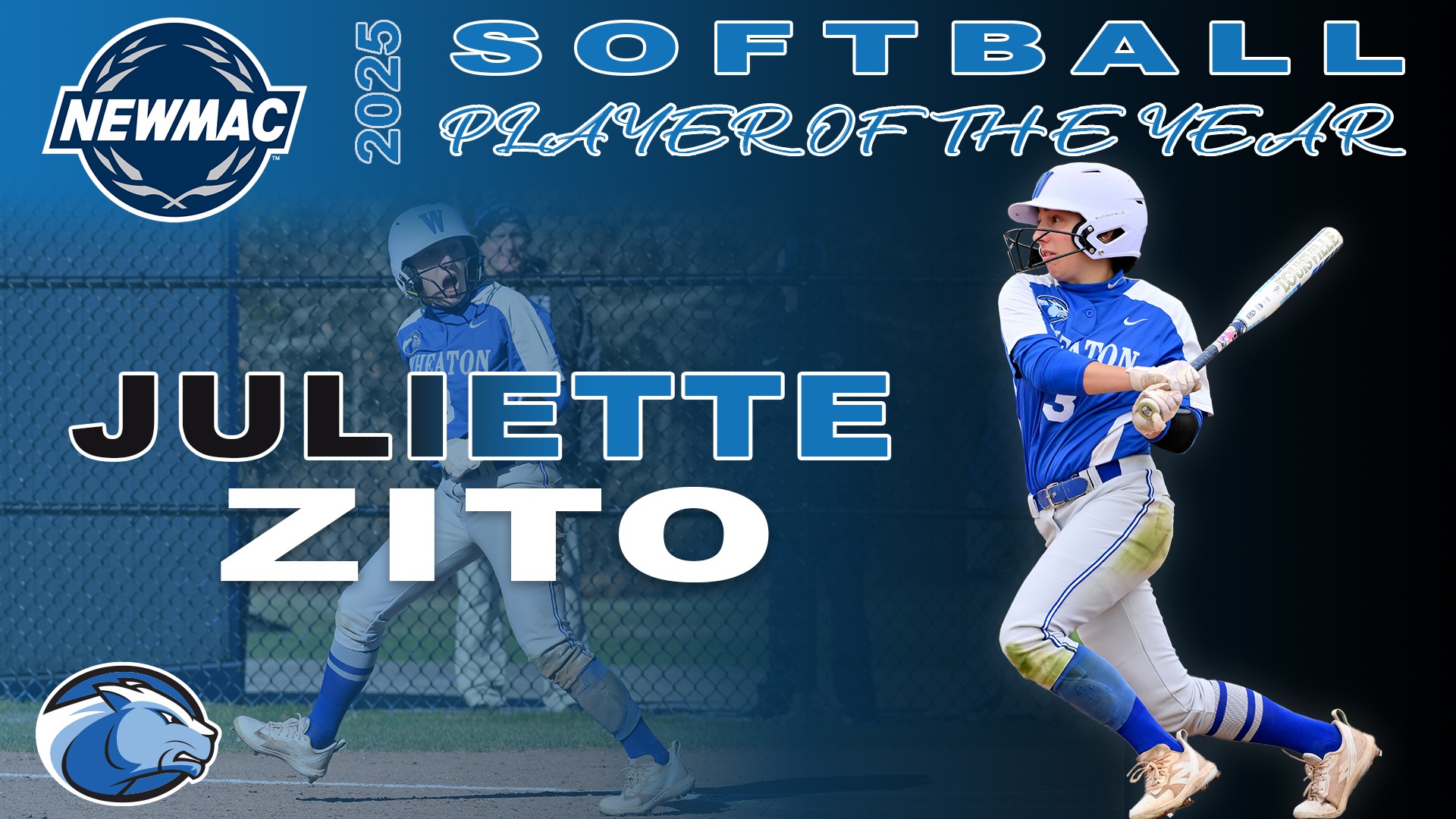 2025 NEWMAC Softball Player of the Year graphic