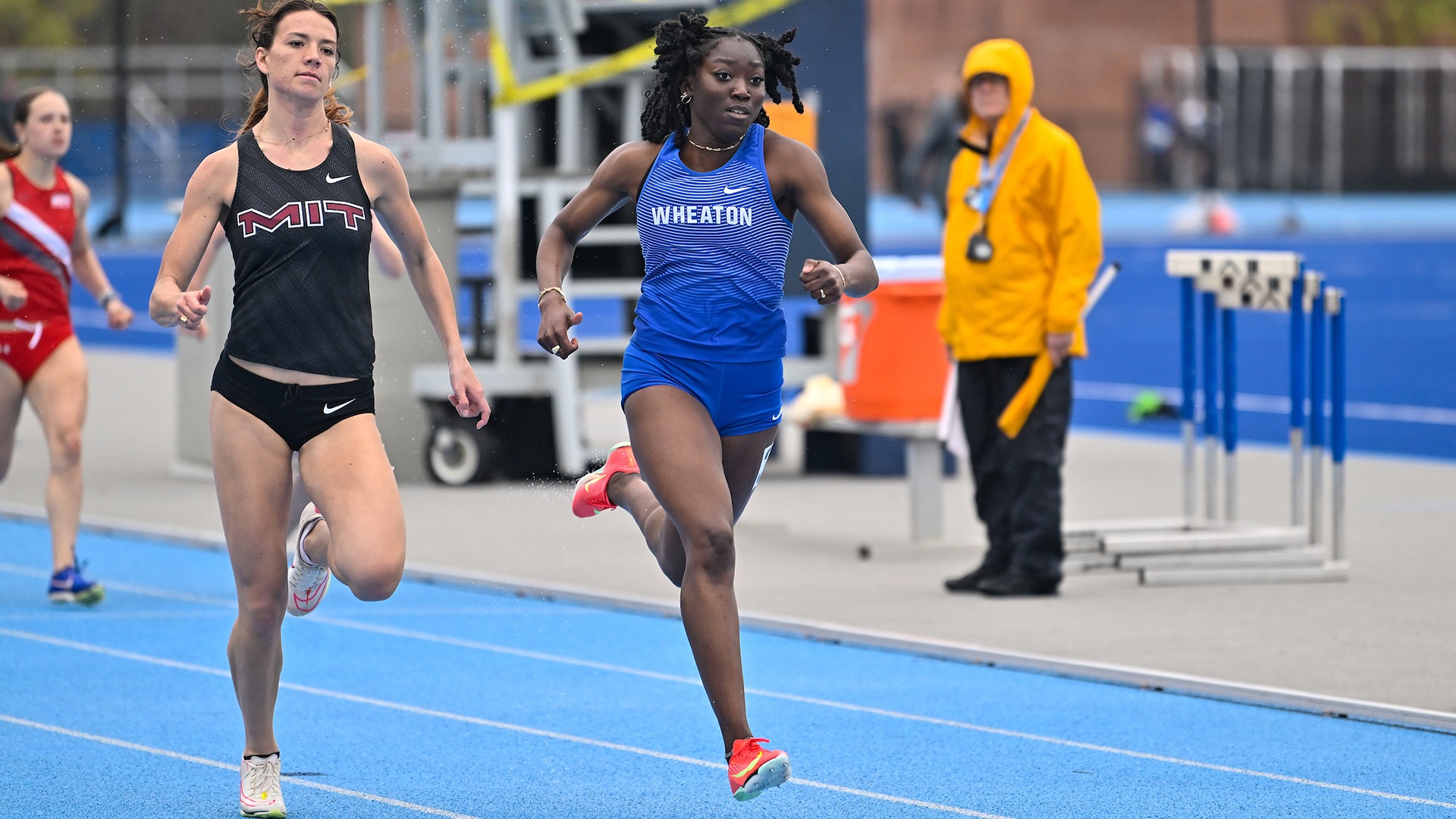 Loriston, Michaina action at NEWMAC Championship