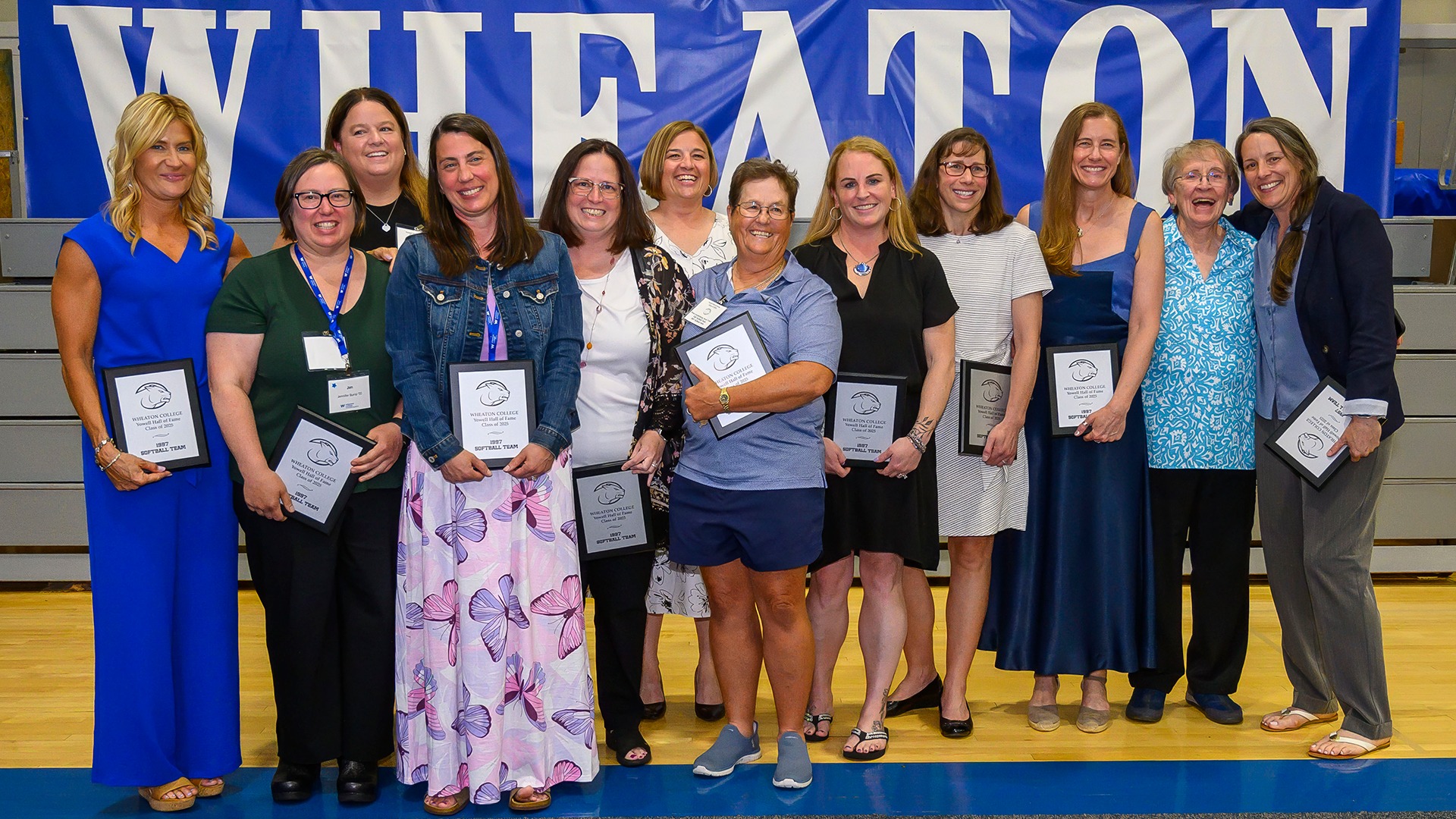 1997 Wheaton Softball at 2025 Hall of Fame Ceremony