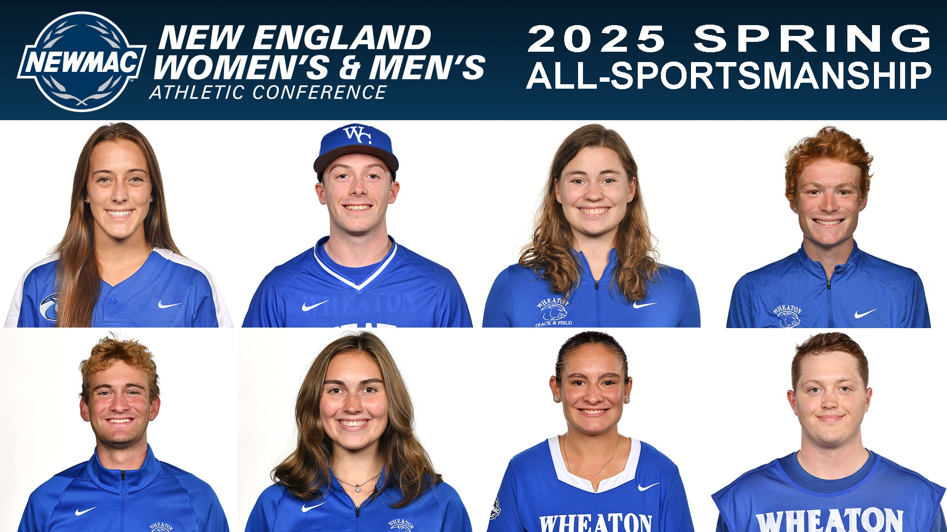 2025 NEWMAC All-Sportsmanship Team graphic