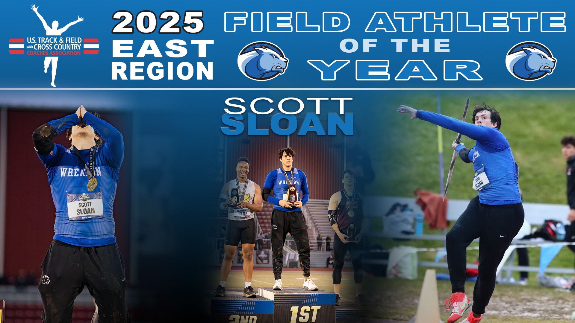 2025 USTFCCCA Region Field Athlete of the Year graphic