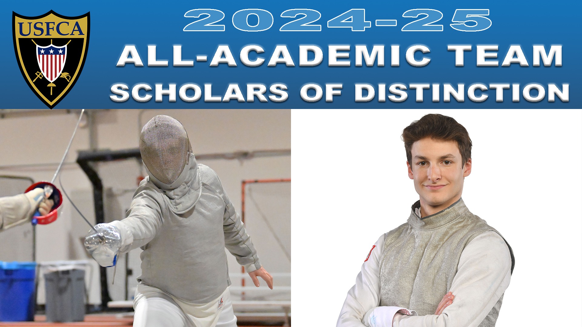 2024-25 USFCA All-Academic Team graphic